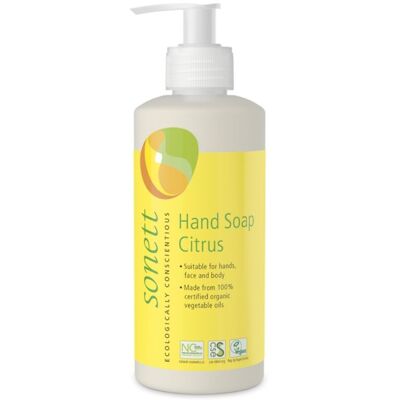 Sonett Tekuté mýdlo na ruce Citrus 300 ml Sonett Tekuté mýdlo na ruce Citrus 300 ml