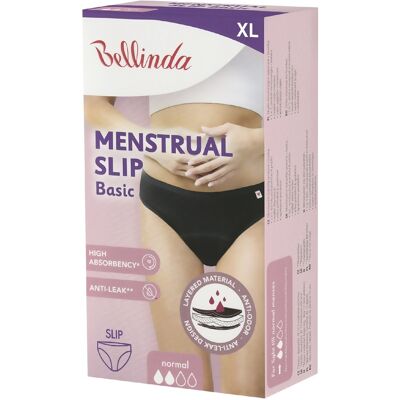 Bellinda Menstruační kalhotky vel. XL 1 ks černé Bellinda Menstruační kalhotky vel. XL 1 ks černé