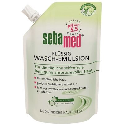Sebamed Mycí emulze olivová náhradní náplň 400 ml Sebamed Mycí emulze olivová náhradní náplň 400 ml