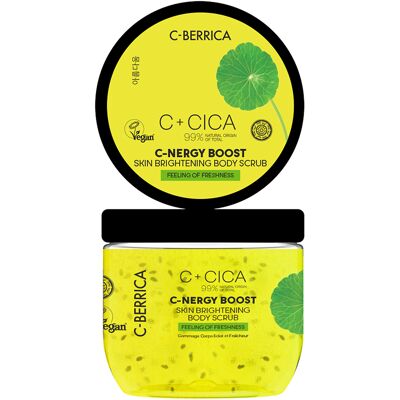 Natura Siberica CICA C-Berrica C-Energy Boost rozjasňující tělový peeling 200 ml Natura Siberica CICA C-Berrica C-Energy Boost rozjasňující tělový peeling 200 ml