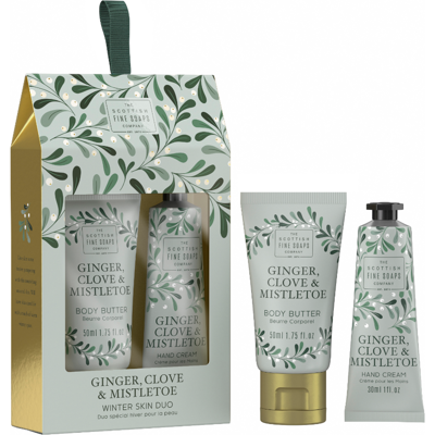Scottish Fine Soaps Zázvor, Hřebíček a Jmelí Zimní Péče o Pleť Scottish Fine Soaps Zázvor, Hřebíček a Jmelí Zimní Péče o Pleť
