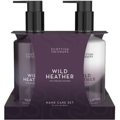 Scottish Fine Soaps Wild Heather Hand Care Set 2 x 300ml - Hand Care Set Scottish Fine Soaps Wild Heather Hand Care Set 2 x 300ml - Hand Care Set