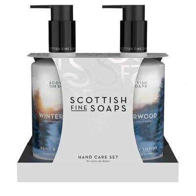 Scottish Fine Soaps Winterwood Sada péče o ruce a tělo 2x300 ml Scottish Fine Soaps Winterwood Sada péče o ruce a tělo 2x300 ml