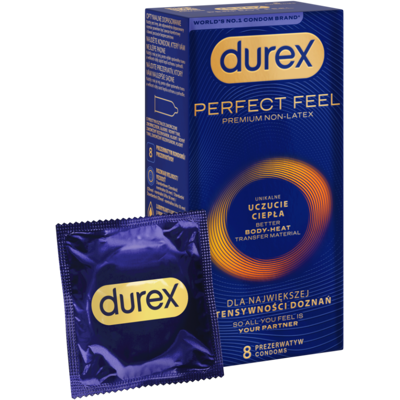 Durex Perfect Feel kondomy 8 ks Durex Perfect Feel kondomy 8 ks