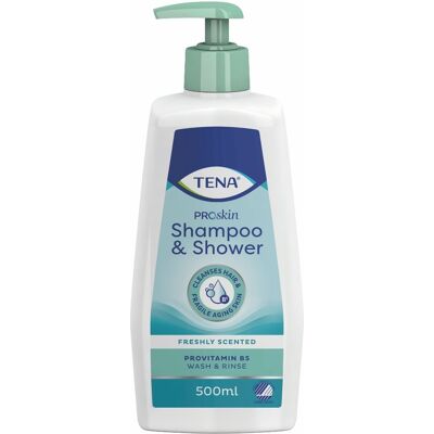 Tena Shampoo and Shower šampon a sprchový gel 500 ml Tena Shampoo and Shower šampon a sprchový gel 500 ml