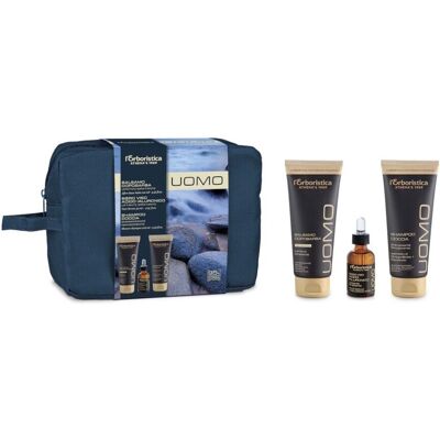 Kosmetický set Erboristica Uomo - Sprchový gel, Balsam po holení, Sérum Kosmetický set Erboristica Uomo - Sprchový gel, Balsam po holení, Sérum