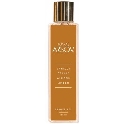 Tomas Arsov Vanilla Orchid Almond Amber sprchový gel 200 ml Tomas Arsov Vanilla Orchid Almond Amber sprchový gel 200 ml
