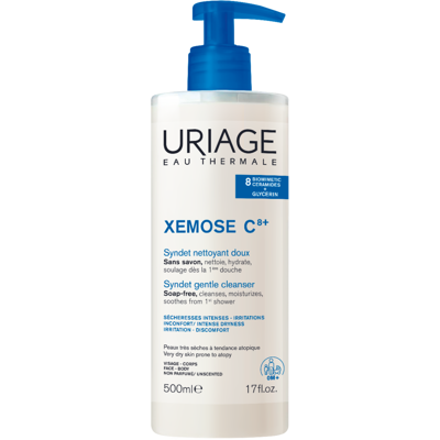 Uriage Xémose C8+ Mycí gel pro velmi suchou až atopickou pokožku 500 ml Uriage Xémose C8+ Mycí gel pro velmi suchou až atopickou pokožku 500 ml
