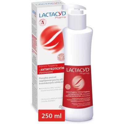Gel pro intimní hygienu Lactacyd Pharma - Citlivá Kůže - 250 ml - Intimní Hygiena Gel pro intimní hygienu Lactacyd Pharma - Citlivá Kůže - 250 ml - Intimní Hygiena