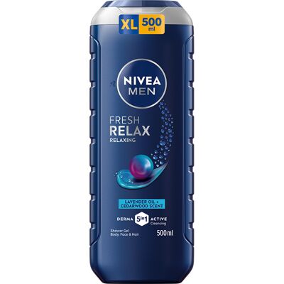 Nivea Men Total Relax 3v1 sprchový gel 500 ml Nivea Men Total Relax 3v1 sprchový gel 500 ml