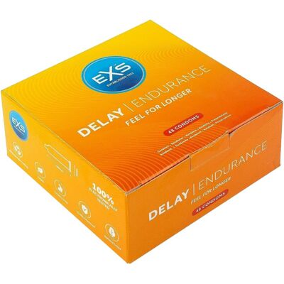 EXS Delay – tlumivé kondomy, 48 ks 48 ks EXS Delay – tlumivé kondomy, 48 ks 48 ks