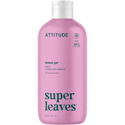 ATTITUDE Super leaves Sprchový gel kokos a lesní plody 473 ml ATTITUDE Super leaves Sprchový gel kokos a lesní plody 473 ml