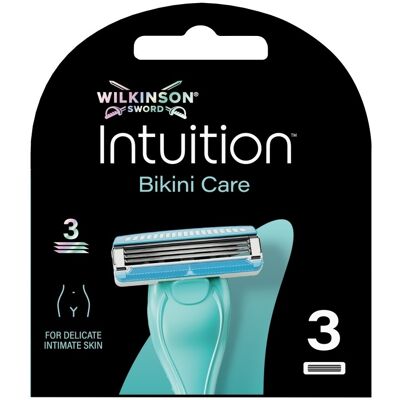 Wilkinson Intuition Bikini Care náhradní hlavice 3 ks Wilkinson Intuition Bikini Care náhradní hlavice 3 ks