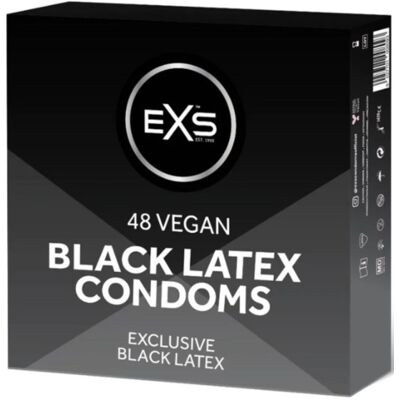 EXS Blatex černé kondomy (48 ks) EXS Blatex černé kondomy (48 ks)