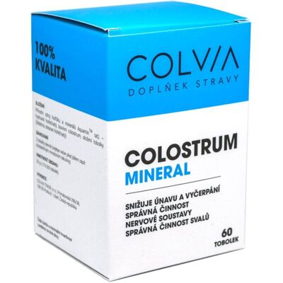 COLVIA Colostrum minerál 60 tobolek COLVIA Colostrum minerál 60 tobolek