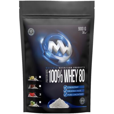 Maxxwin 100% Syrovátkový Protein - Divoká Malina - Proteinový Prášek Maxxwin 100% Syrovátkový Protein - Divoká Malina - Proteinový Prášek