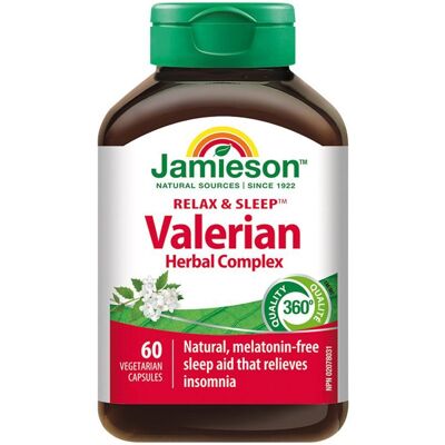 Jamieson Vitamins Bylinný komplex Relax & Sleep Baldrian - Vitaminy Jamieson Vitamins Bylinný komplex Relax & Sleep Baldrian - Vitaminy