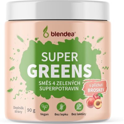 Blendea Super Greens broskev 90 g Blendea Super Greens broskev 90 g