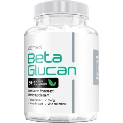 Zerex Beta Glukán 500 mg + Vitamin C - Doplněk stravy Zerex Beta Glukán 500 mg + Vitamin C - Doplněk stravy