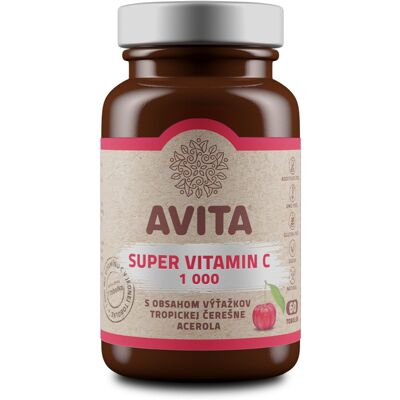 AVITA Super Vitamin C 1000 60 tobolek AVITA Super Vitamin C 1000 60 tobolek