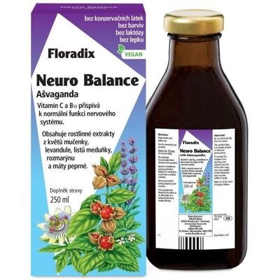 Floradix - Neuro Balance s Ashwagandha 250ml Floradix - Neuro Balance s Ashwagandha 250ml