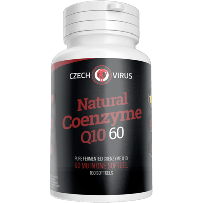 Czech Virus Natural Coenzyme Q10 60 - 100 tobolek Czech Virus Natural Coenzyme Q10 60 - 100 tobolek