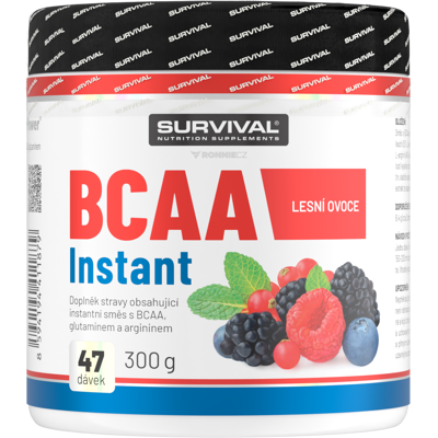 Survival BCAA Instant 300 g lesní ovoce Survival BCAA Instant 300 g lesní ovoce