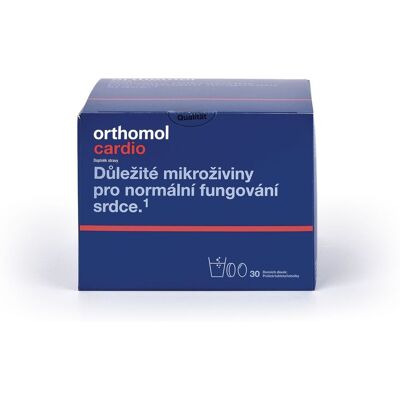 Orthomol Cardio 30 denních dávek Orthomol Cardio 30 denních dávek