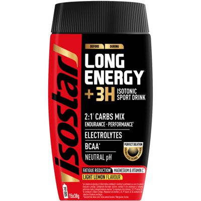 Isostar LONG ENERGY Isotonic sport drink lemon 570 g Isostar LONG ENERGY Isotonic sport drink lemon 570 g