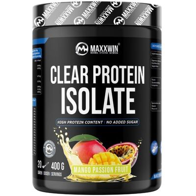 MAXXWIN CLEAR PROTEIN ISOLATE 400 g mango+maracuja MAXXWIN CLEAR PROTEIN ISOLATE 400 g mango+maracuja