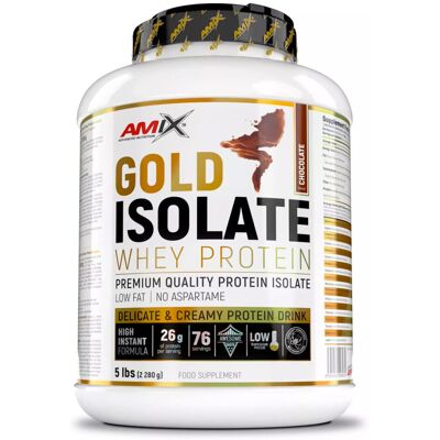 Amix Nutrition Gold Whey Protein Isolate 2280g - pomeranč 2280g orange Amix Nutrition Gold Whey Protein Isolate 2280g - pomeranč 2280g orange