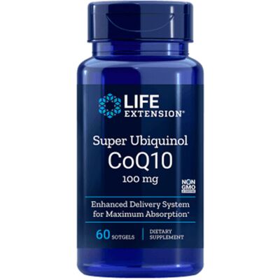 Life Extension Ubiquinol CoQ10 100mg - Podpora srdce a buněk Life Extension Ubiquinol CoQ10 100mg - Podpora srdce a buněk