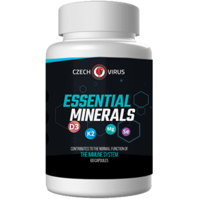 Czech Virus Essential Minerals - 60 kapslí Czech Virus Essential Minerals - 60 kapslí