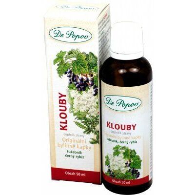 Dr. Popov Klouby bylinné kapky 50 ml Dr. Popov Klouby bylinné kapky 50 ml