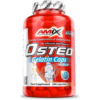 Amix OsteoGelatine + MSM 400 Kapslí - Podpora kloubů a pojivové tkáně Amix OsteoGelatine + MSM 400 Kapslí - Podpora kloubů a pojivové tkáně