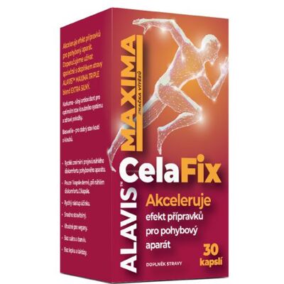 Alavis Maxima CelaFix - Rychlá Úleva pro Klouby - 30 kapslí Alavis Maxima CelaFix - Rychlá Úleva pro Klouby - 30 kapslí