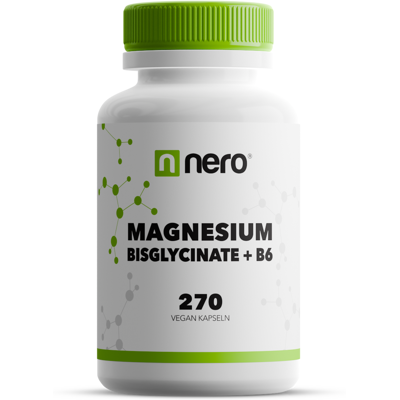 NERO Magnesium Bisglycinate + B6 270 kapslí NERO Magnesium Bisglycinate + B6 270 kapslí