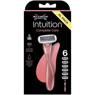 Wilkinson Intuition Complete Care XL Pack strojek + hlavice 6 ks Wilkinson Intuition Complete Care XL Pack strojek + hlavice 6 ks