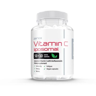 Zerex Liposomální vitamín C 60 kapslí - Vitamíny a doplňky stravy Zerex Liposomální vitamín C 60 kapslí - Vitamíny a doplňky stravy