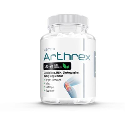 Zerex Arthrex 120 kapslí - Doplněk stravy pro klouby Zerex Arthrex 120 kapslí - Doplněk stravy pro klouby