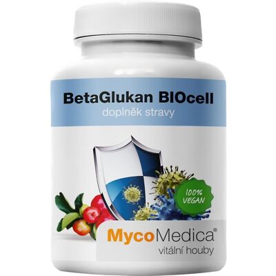 Myco Medica BetaGlucan BIOcell - Přirozená podpora imunitního systému s vysokou čistotou Myco Medica BetaGlucan BIOcell - Přirozená podpora imunitního systému s vysokou čistotou