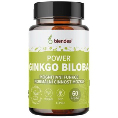 Blendea Power Ginkgo Biloba 60 kapslí Blendea Power Ginkgo Biloba 60 kapslí