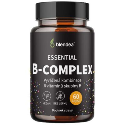 Blendea Essential B-Complex 60 kapslí Blendea Essential B-Complex 60 kapslí