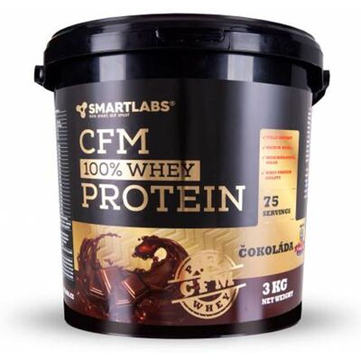 Smartlabs CFM 100% Whey protein 3kg - oříšek Smartlabs CFM 100% Whey protein 3kg - oříšek