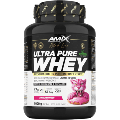 Amix Nutrition Black Line Ultra Pure Whey Protein 2000g - pink panther Amix Nutrition Black Line Ultra Pure Whey Protein 2000g - pink panther