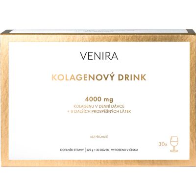 Venira Kolagenový drink - mořský kolagen 30 sáčků Venira Kolagenový drink - mořský kolagen 30 sáčků