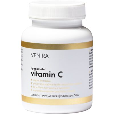 Venira Lipozomální vitamin C 60 kapslí Venira Lipozomální vitamin C 60 kapslí