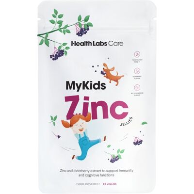 Health Labs Care My Kids Zinek želé bonbony bez přidaného cukru 60 ks Health Labs Care My Kids Zinek želé bonbony bez přidaného cukru 60 ks