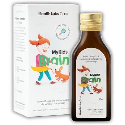 MyKids Brain Omega 3 9 D3 - Dětský doplněk MyKids Brain Omega 3 9 D3 - Dětský doplněk