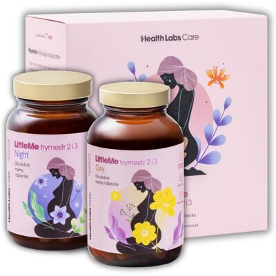 Health Labs Care LittleMe Třetí trimestr 2 a 3 Denní & Noční - Podpora těhotenství Health Labs Care LittleMe Třetí trimestr 2 a 3 Denní & Noční - Podpora těhotenství
